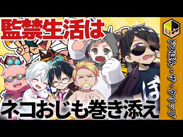 監禁生活はネコおじも監禁されてしまう【ドズル】【ぼんじゅうる】【おんりー】【おらふくん】【おおはらMEN】【ネコおじ】【ドズル社】