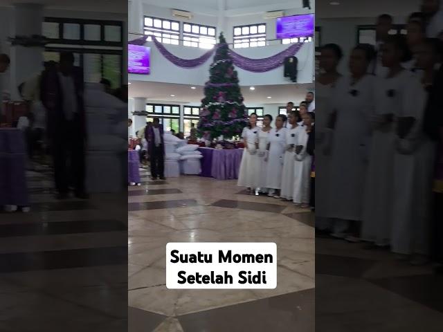 Suatu Momen Setelah Sidi #sidi idi #sidijemaatpnielkotaraja #gkipnielkotaraja #pniel #jayapura