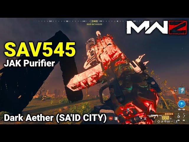 SVA545 JAK Purifier Solo Dark Aether Rift(SA'ID CITY) Season 2 Reloaded | CoD MW3 (No Commentary)