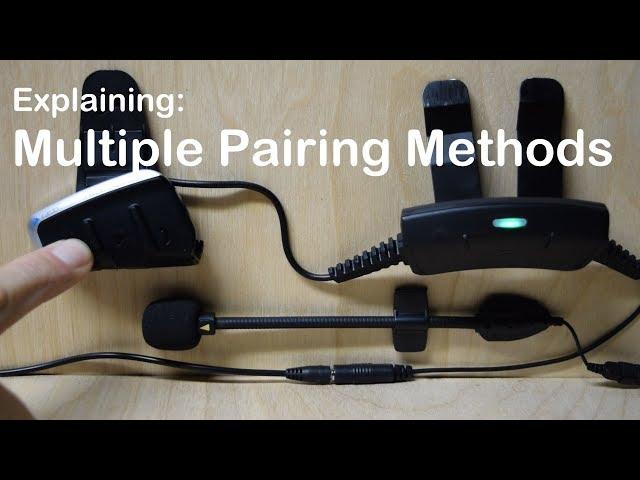 Cardo PACKTALK SLIM - Explanation of various Pairing Modes