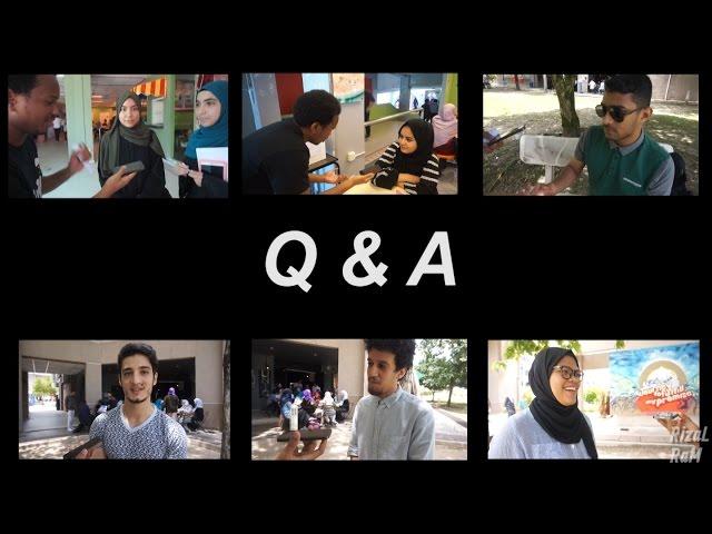 Q&A : having girlfriend/boyfriend relationship (IIUM students)