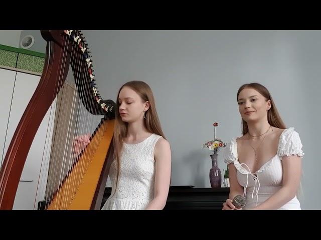 Beyoncé - Halo (Harp cover) Karolina i Julia Głowala