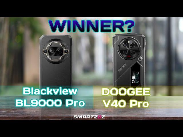 DOOGEE V40 Pro vs Blackview BL9000 Pro: BEST Rugged Phones| THERMAL CAM! Premium Features Compared!