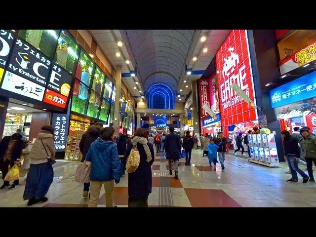 日本仙台市一番街商店街1/12 Sun Mall Ichibancho Shopping District, Sendai (Japan)