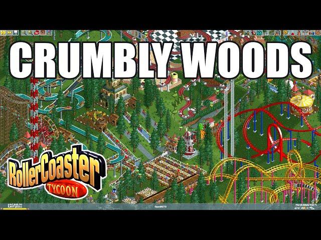 Crumbly Woods Playthrough - Rollercoaster Tycoon - Openrct2
