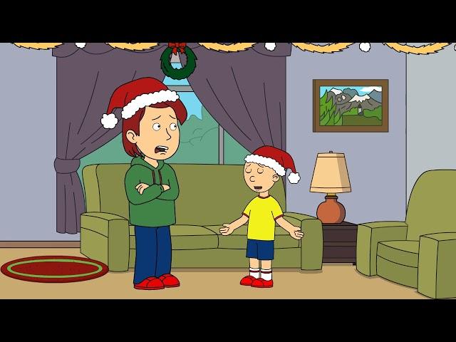 Caillou Eats the Christmas Tree and Gets Grounded