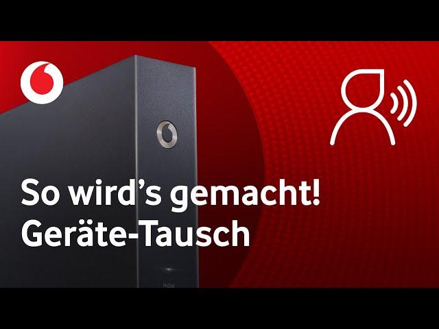 Vodafone Kabel: Defekten Router tauschen