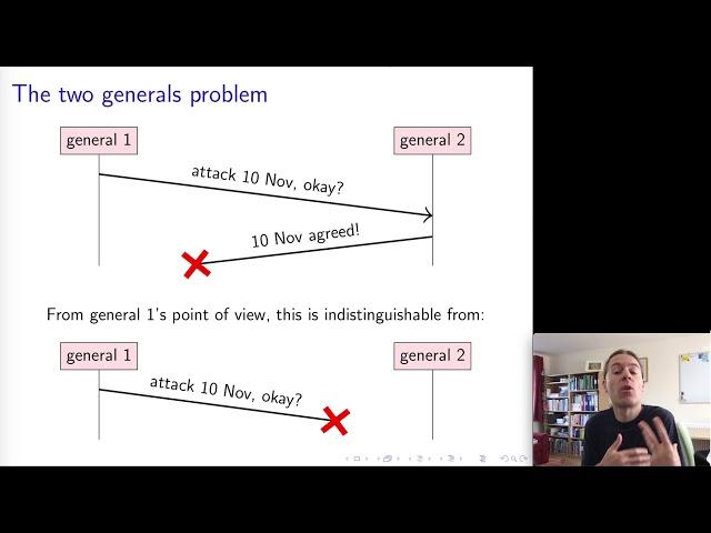 Distributed Systems 2.1: The two generals problem