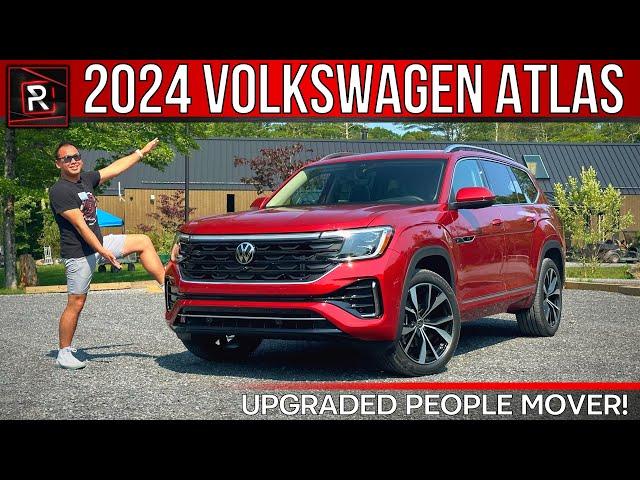 The 2024 Volkswagen Atlas 3-Row Is A Superior People Moving Family SUV