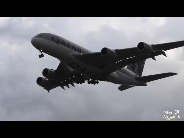 A380 Landing Melbourne - Pilot Alexander