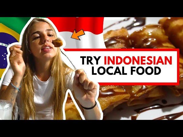 TRY INDONESIA LOCAL FOOD PISANG GORENG, NASI GORENG AND MORE