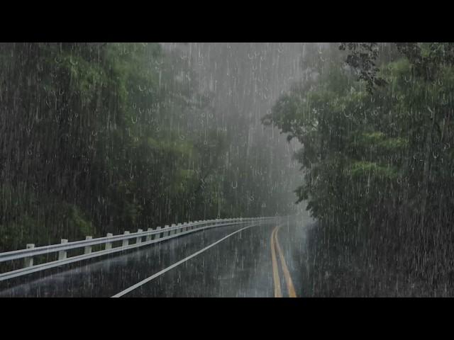 Lluvia Relajante para Dormir Profundamente - Adiós Insomnio en 3 Minutos con Lluvia en el Techo