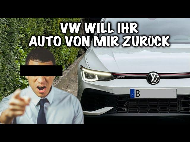 VW Leasing will Auto sofort zurück