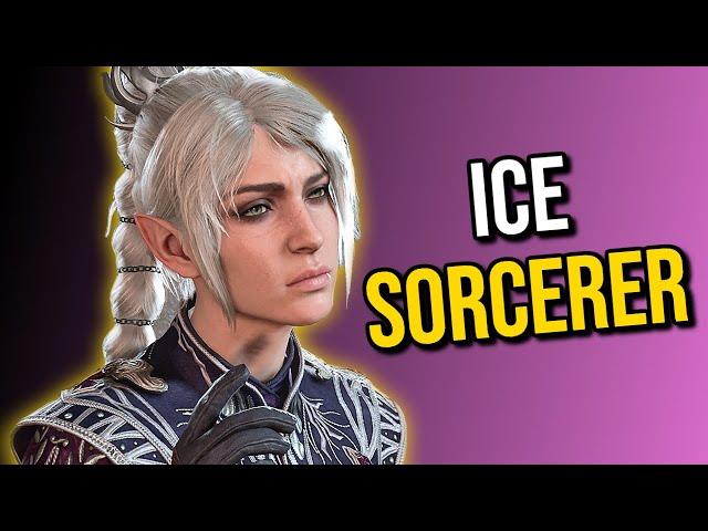 Sorcerer Literally ICES Honour Mode - Baldur's Gate 3