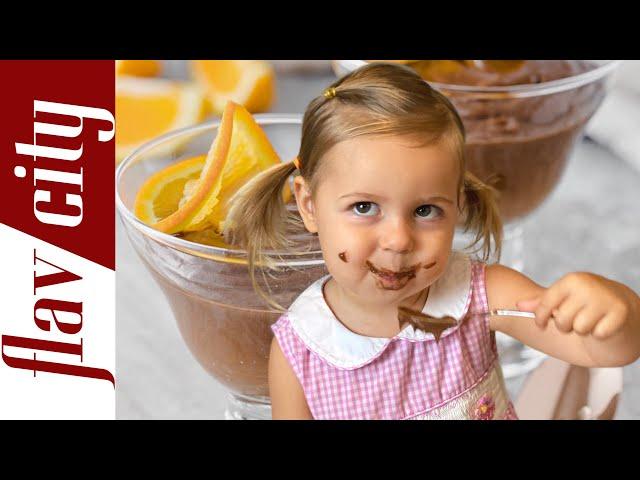 Rose Makes Chocolate Pudding #shorts