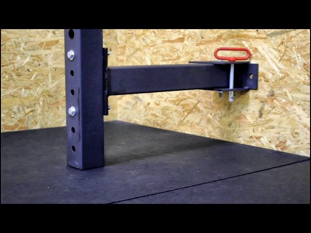 Rack plegable de pared TOP GRADE Maniak Fitness foldable wall rack