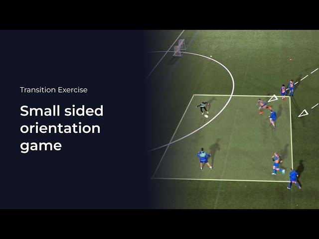 Small Sided Orientation Game | Soccer Coaching Drill