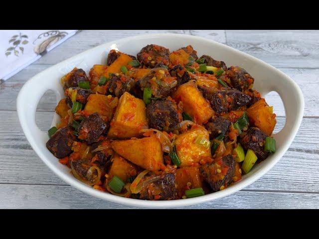 HOW TO MAKE BEEF & YAM STIR FRY