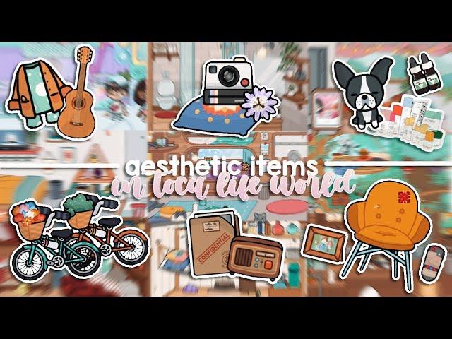 Where To Find Aesthetic Items In Toca Boca Life World | *with voice* | Itz Toca Alice