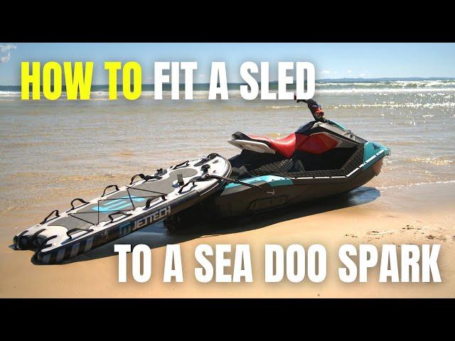 How to Attach a Jet Tech Rescue Sled to a Sea Doo Spark