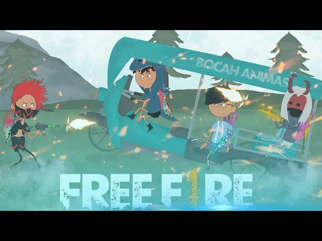 free fire animation - ratakan satu server purgatory bersama @BUDI01 GAMING dan @efdewe - kartun ff