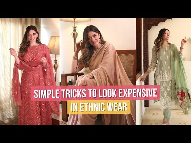 Styling *Ethnic Wear* On A Budget | Budget-Friendly Ethnic Wear Dresses | Sana Grover