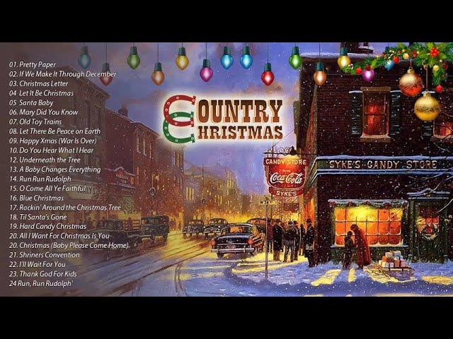 Best Old Country Christmas Songs Of All Time - Classic Country Christmas Music Playlist