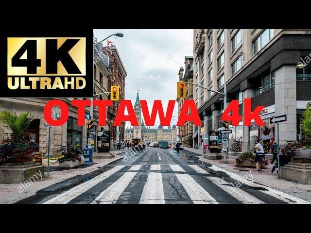 Driving Downtown - Ottawa Main Street - Kanata - Nepean 4K - Canada | North America