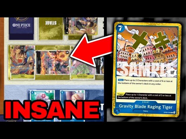 Play More Removal! - Gravity Blade Is Back!? | Blue Nami Mill | OPTCG Ranked Sim