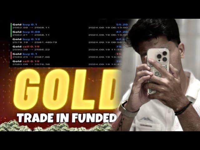 LIVE FOREX TRADING | XAUUSD TRADING IN FUNDEDNEXT | PRICEACTION | KUSH GUPTA