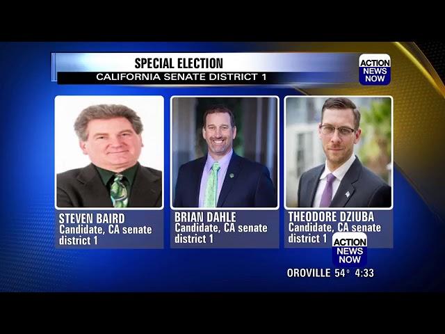 California State Senate District One special election to be held Tuesday