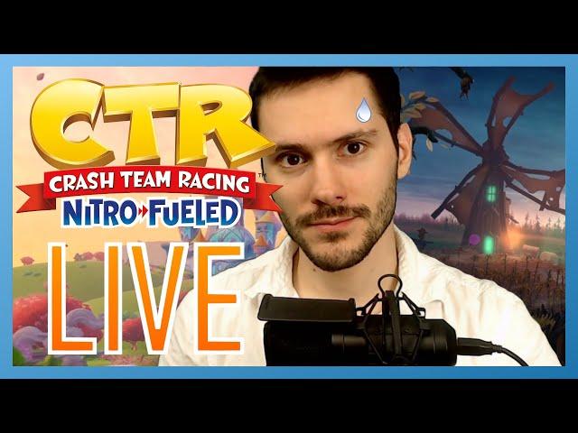 Le LIVE du malaise : Tournoi Effrayant - Falchor en LIVE sur CTR: Nitro Fueled!