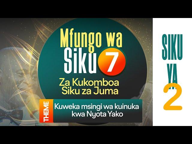 LIVE : MAOMBI YA MFUNGO WA SIKU SABA || PASTOR EMANUEL MUCHUTA || DAY 2 || 3 JANUARY 2025