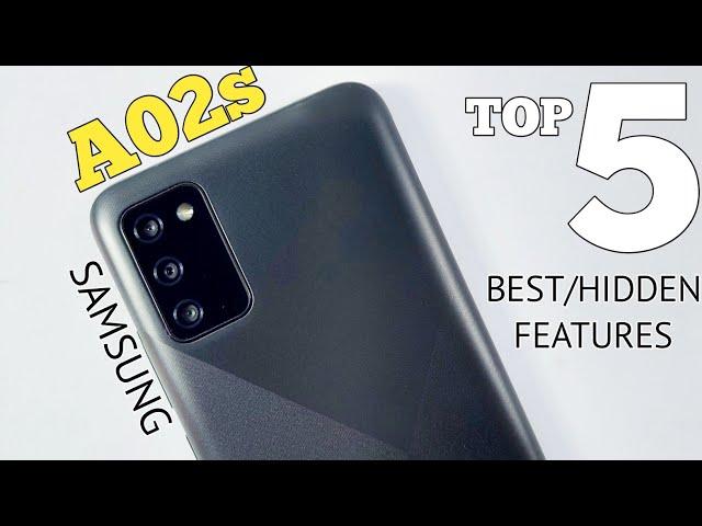 Samsung Galaxy A02s Top 5 Best Hidden Features | Tips And Tricks