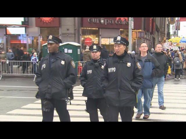 NYPD gears up for massive New Year's Eve celebration