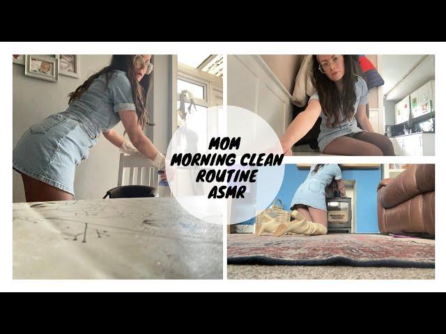 ASMR Mom's Ultimate Morning Cleaning Routine | Kate Berry