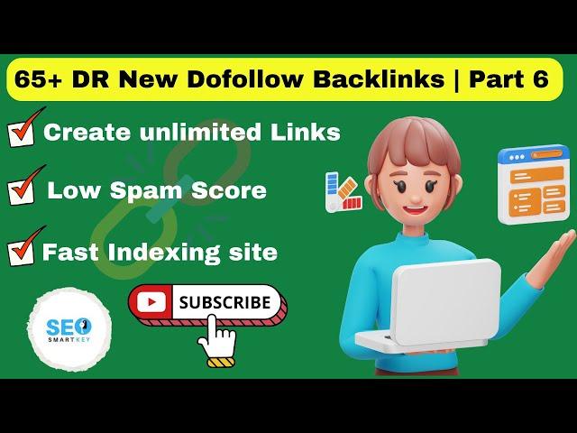 65+ DR New Dofollow Backlinks | Instant Approval Links | Part 6