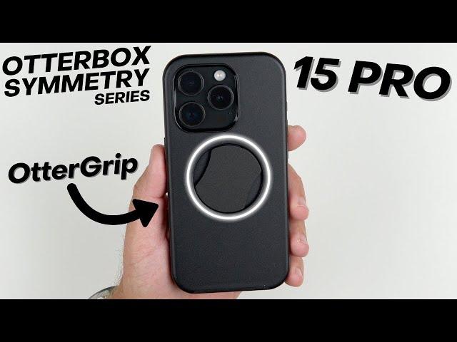 iPhone 15 Pro - OtterBox Symmetry Series OtterGrip Case!
