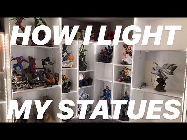 How I Light My STATUES + Updated Room Tour
