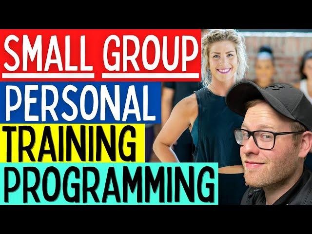 Small Group Personal Training Programming For Sessions | Free Semi Private Training Forms Included!