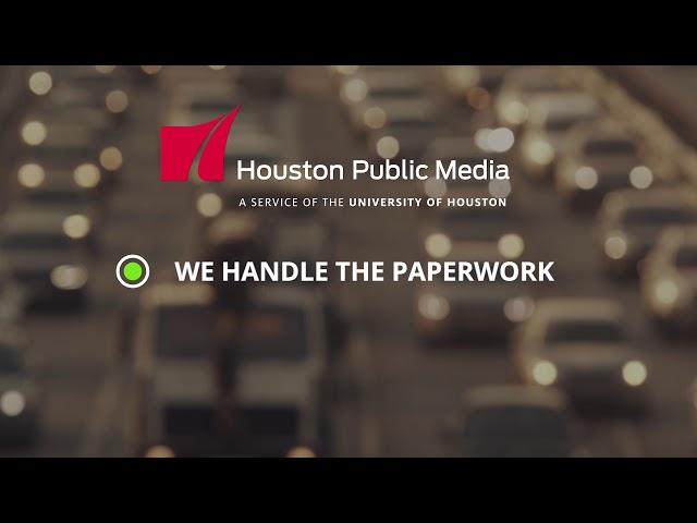 Houston Public Media Vehicle Donation