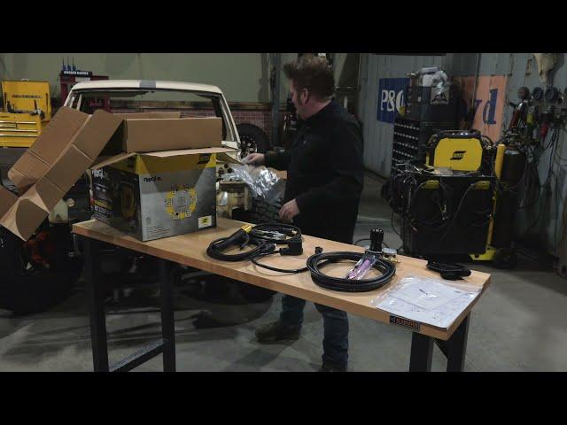 Unboxing the ESAB Rogue ET 200iP PRO Portable TIG Welder