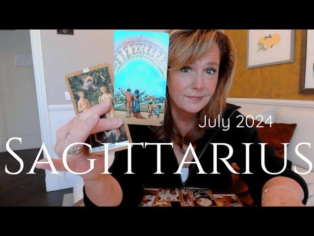 SAGITTARIUS : SUDDEN AWAKENING Brings Spiritual Togetherness | July 2024 Zodiac Tarot Reading