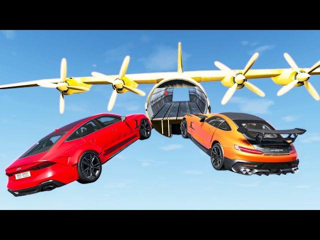 Funny Moments, fails Cars - Beamng drive