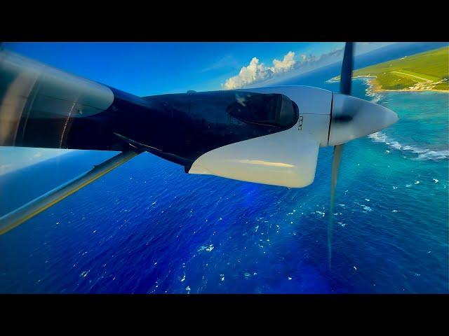 [4K] – Full Flight – Cayman Airways – De Havilland Canada DHC-6-300 – GCM-LYB – VP-CXA – IFS 958