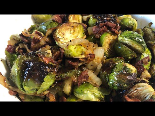 Roasted Brussels Sprout. Very simple and easy recipe at home. Mariroz Tv.