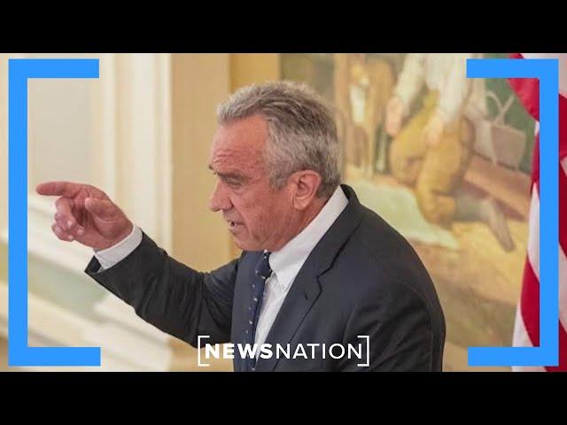 RFK Jr. works to make first presidential debate | NewsNation Now