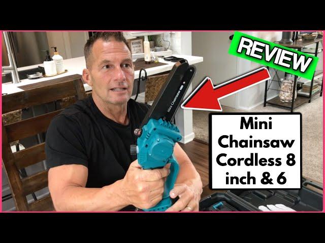 Mini Chainsaw Cordless 8 inch & 6 inch