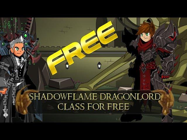 AQW ShadowFlame DragonLord Class for FREE | Don't spend 2K ACS