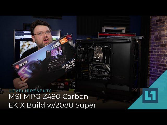 MSI MPG Z490 Carbon EK X Build w/2080 Super